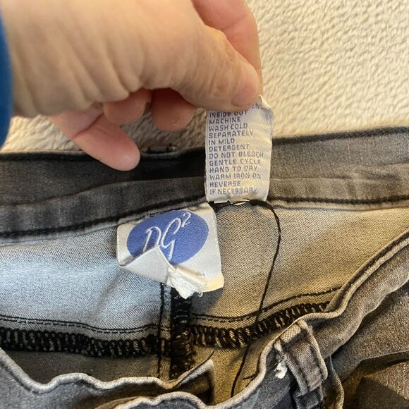 Diana Gillman Womans Jeans 14 Mid-Rise Slim Fit Embellished Pocket Detail - Picture 11 of 16